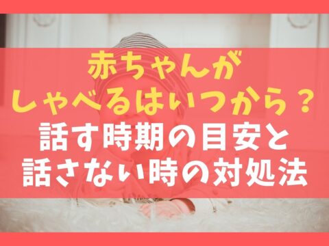 赤ちゃんがしゃべるのはいつから 話す時期の目安と話さない時の対処法 保育士ライフ